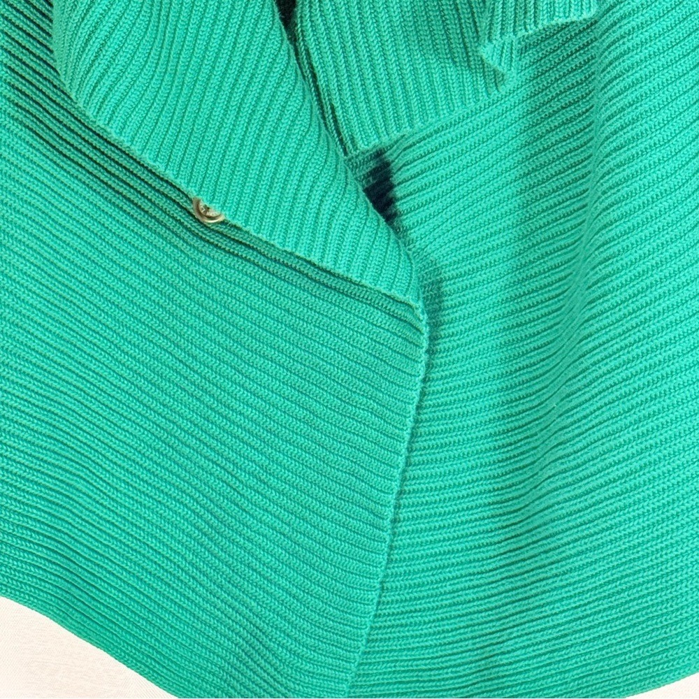 Lauren Ralph Lauren‎ Green Double-Breasted 100% cotton Women's Sweater size 3XL - Picture 4 of 11